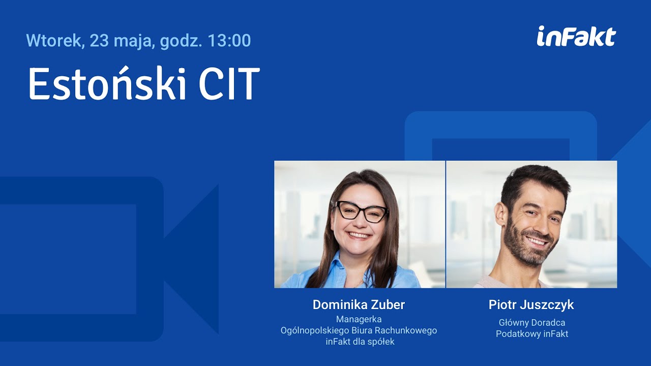 Estoński CIT. Webinar z ekspertami inFaktu