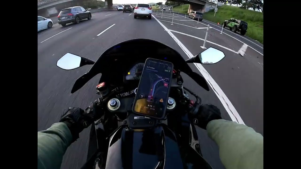 My Boring Commute | Relatively Thick Traffic | Oahu