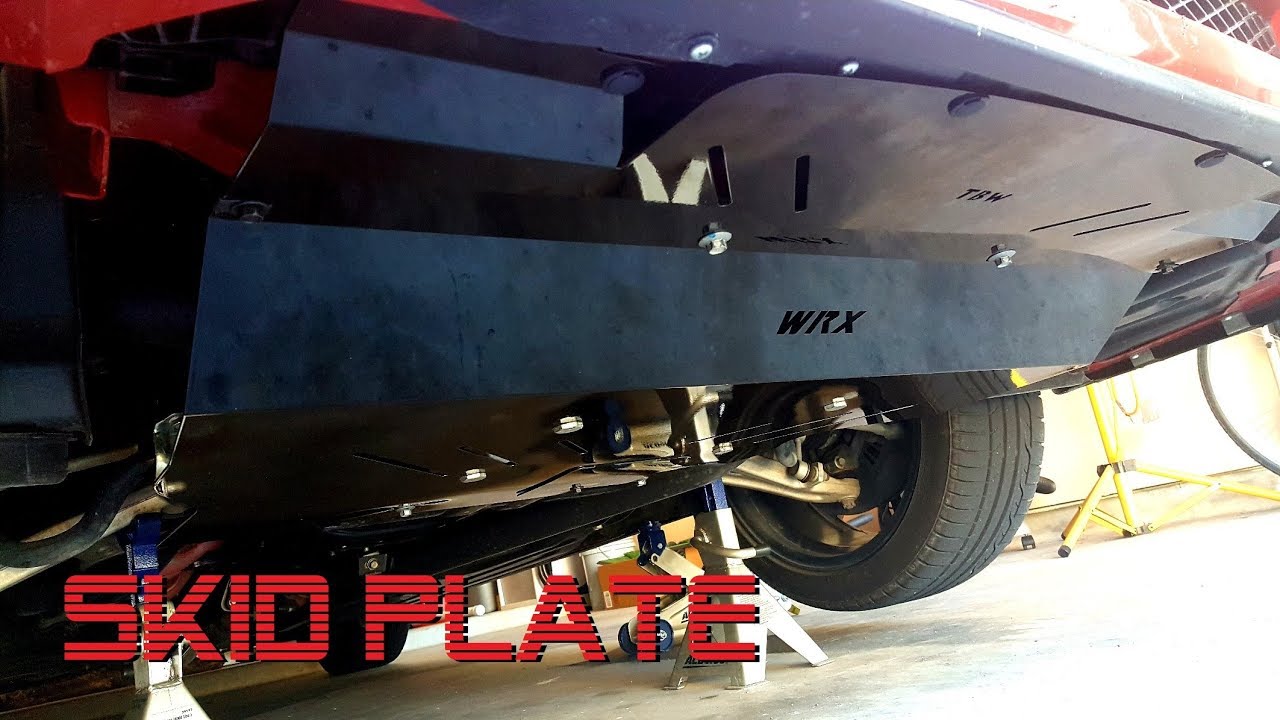 2017 WRX Skid Plate Install (TBW Performance)