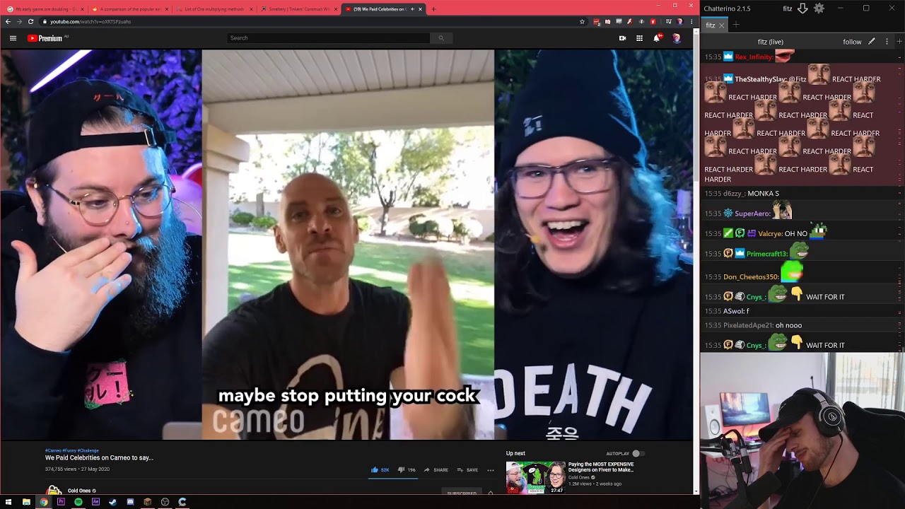 Cold One's cameo Carson joke on Fitz' stream | Stream Clip (5/27/20)