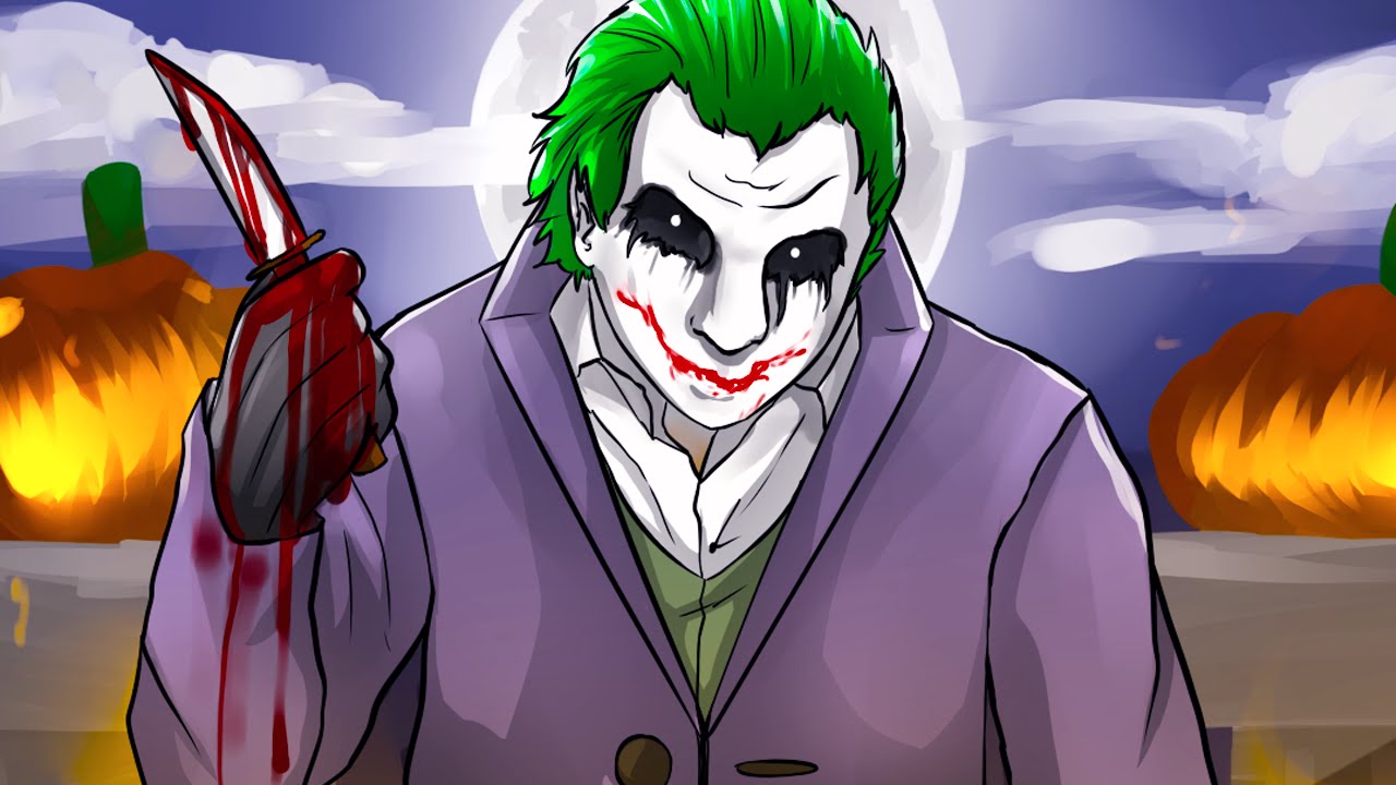 THE JOKER IN GTA V HALLOWEEN DLC! - GTA 5 Online Funny Moments