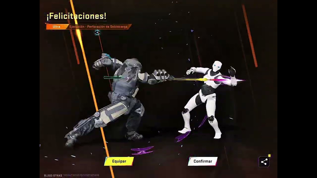 Bloodstrike Jet cometa con 10k de oro