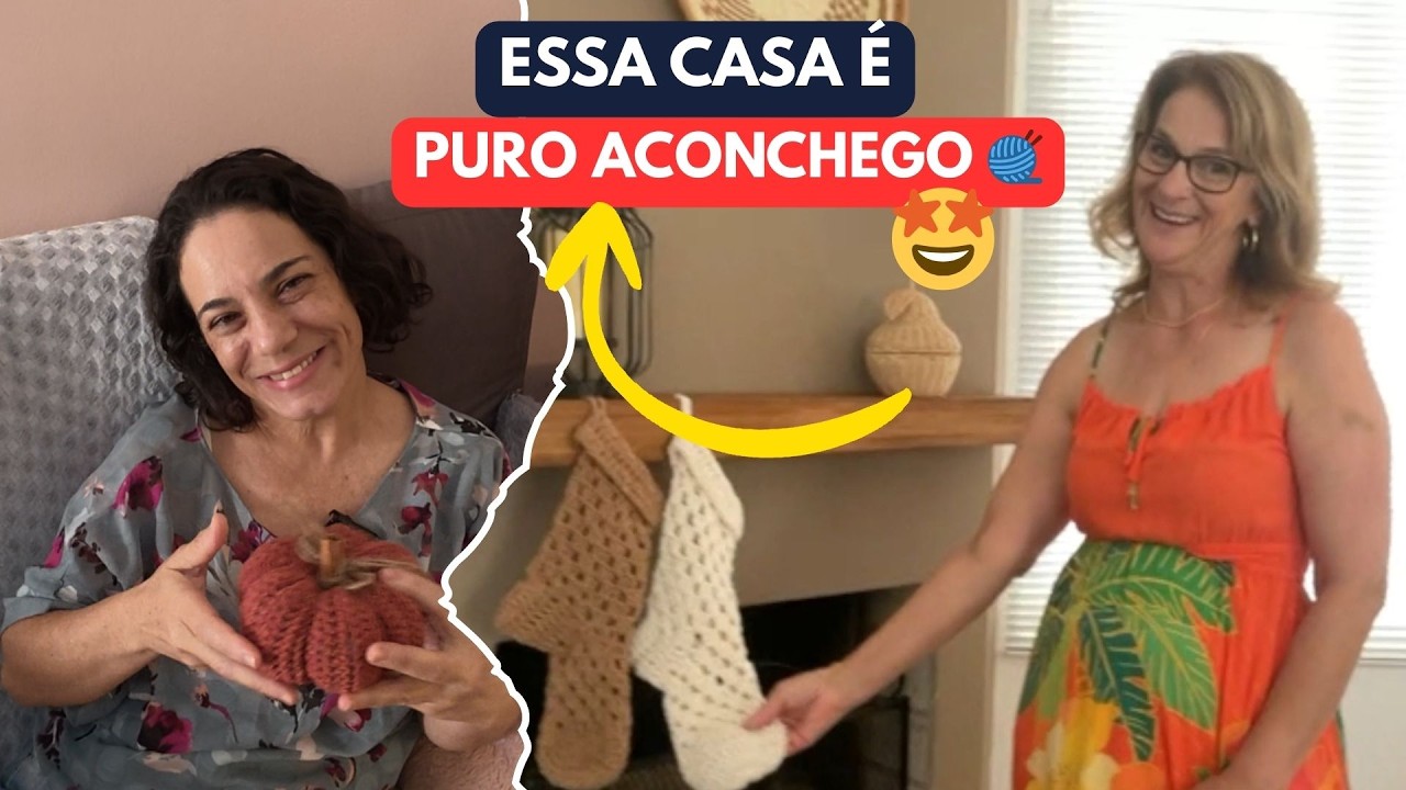 Uma artesã, uma casa e muitas histórias em crochê 🧶💛