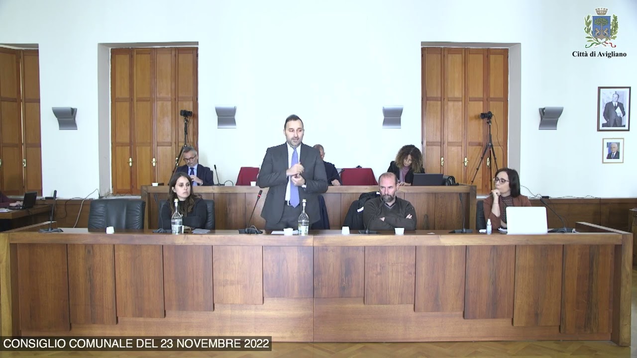 Consiglio comunale del 23 novembre 2022