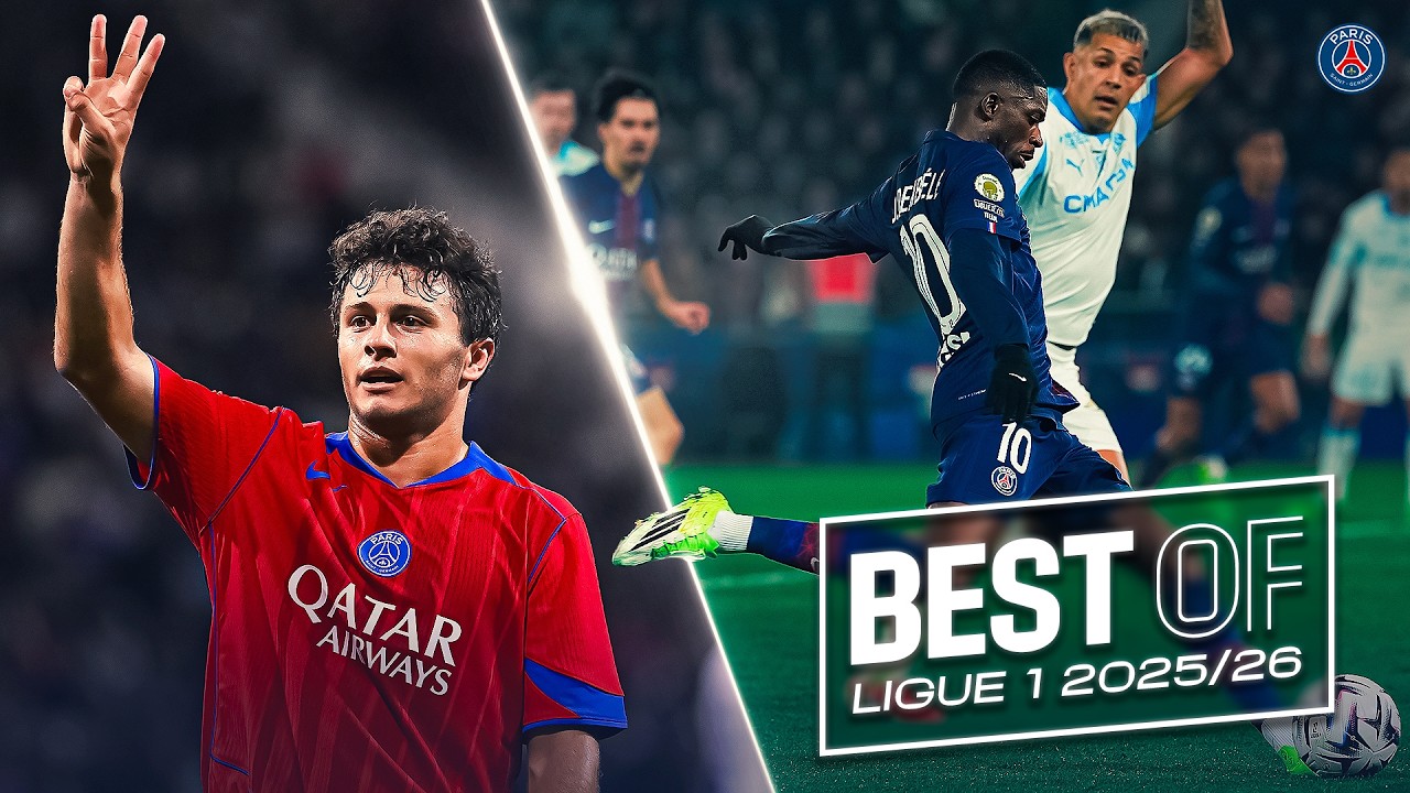 PSG Ligue 1 Champions 2025/2026 🔥 Best Moments of the Season
