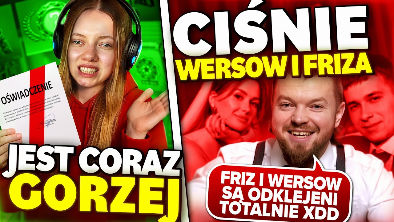 WARDĘGA WYŚMIEWA FRIZA I WERSOW 😱 (KASIX OŚWIADCZENIE, ANDZIAKS, STAŚKO STALK3R, WIEDŹMIN)