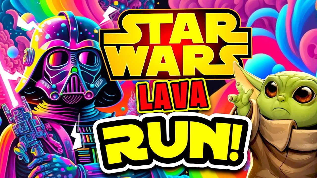 Star Wars Brain Break 🔥 The Floor is Lava Run 🔥 Just Dance 🔥 Save Baby Yoda Movement Break