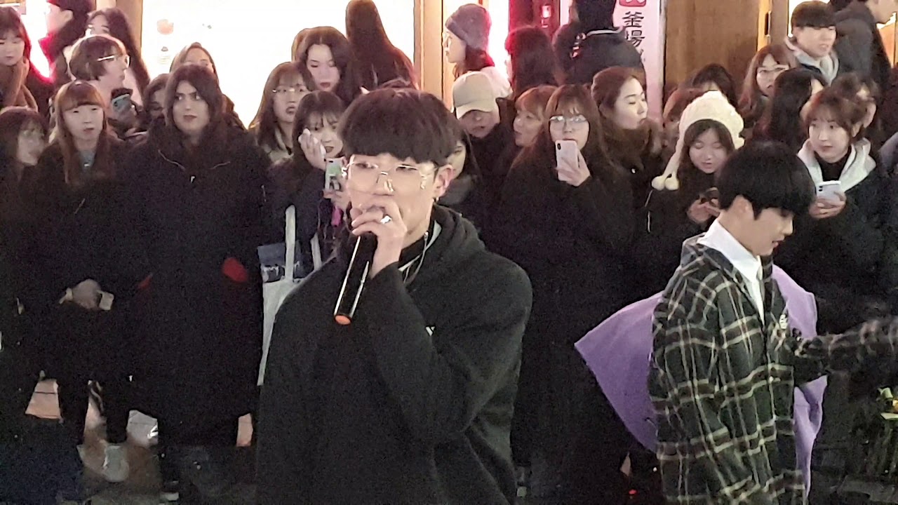 맥스(MAXXAM(MYM))/ 팀소개및 개인소개-오새봄(OhSaeBom) 20191219 홍대버스킹