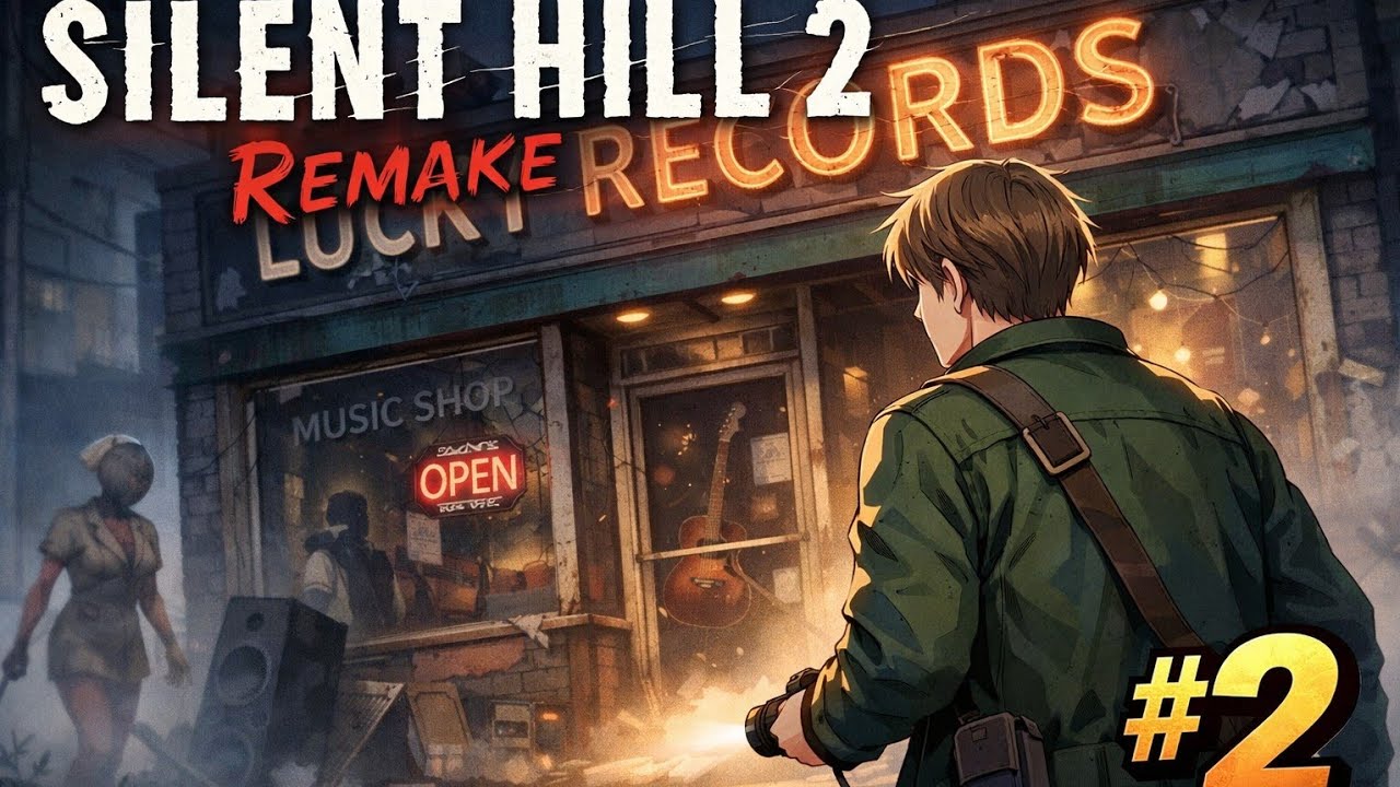 Zagrajmy w Silent Hill 2 Remake PL - #2  Sklep muzyczny