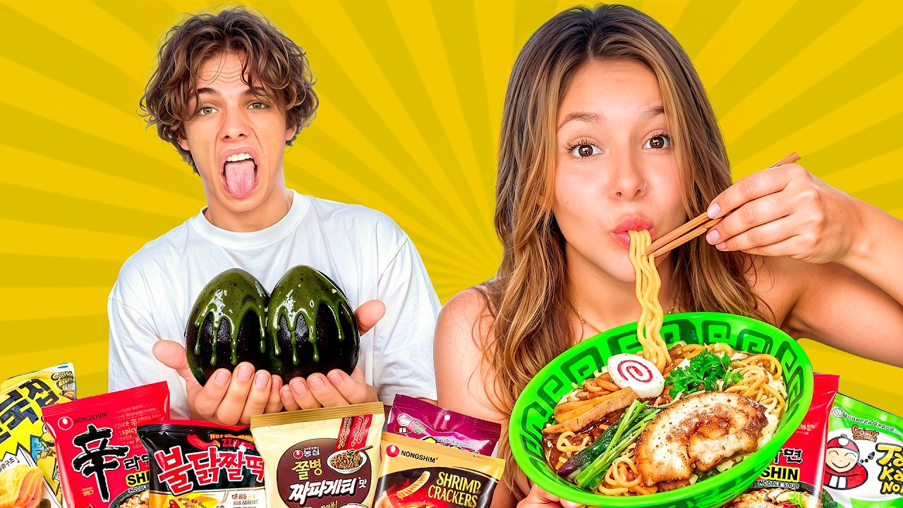 PROBANDO LOS SNACKS ASIATICOS MAS RAROS DEL MUNDO