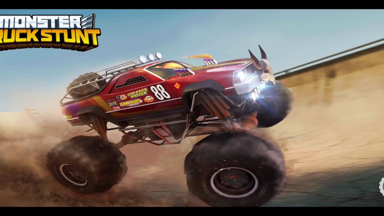 Monster Truck Stunt Racing   Extreme Mega Ramp Driver Simulator Game    Car Game  Android Gameplay