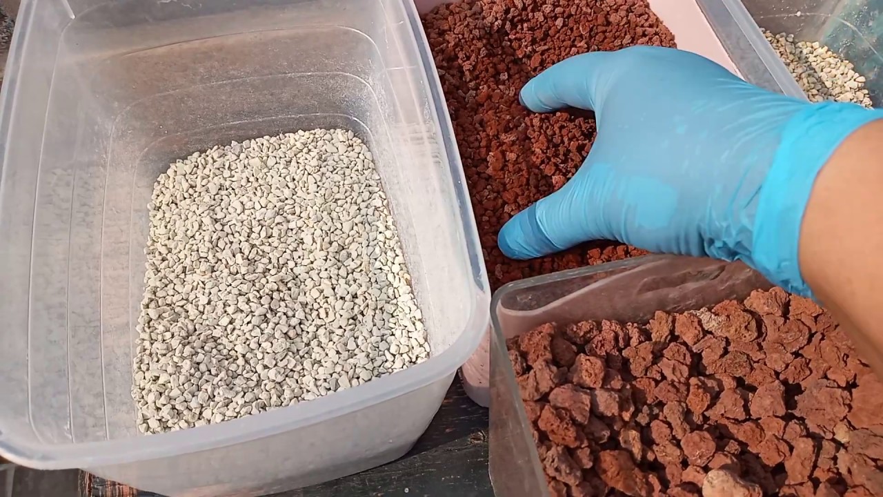 Saksı üzerine konan taşlar nasıl olmalı.