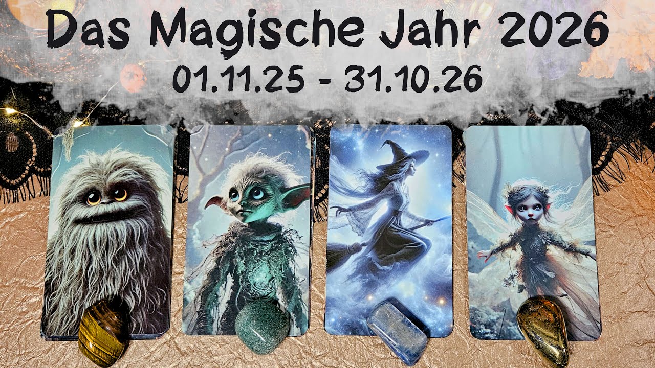 🔮Das Magische Jahr 2025/26🔮Was kommt auf dich zu? 01.11.2025 - 31.10.2026