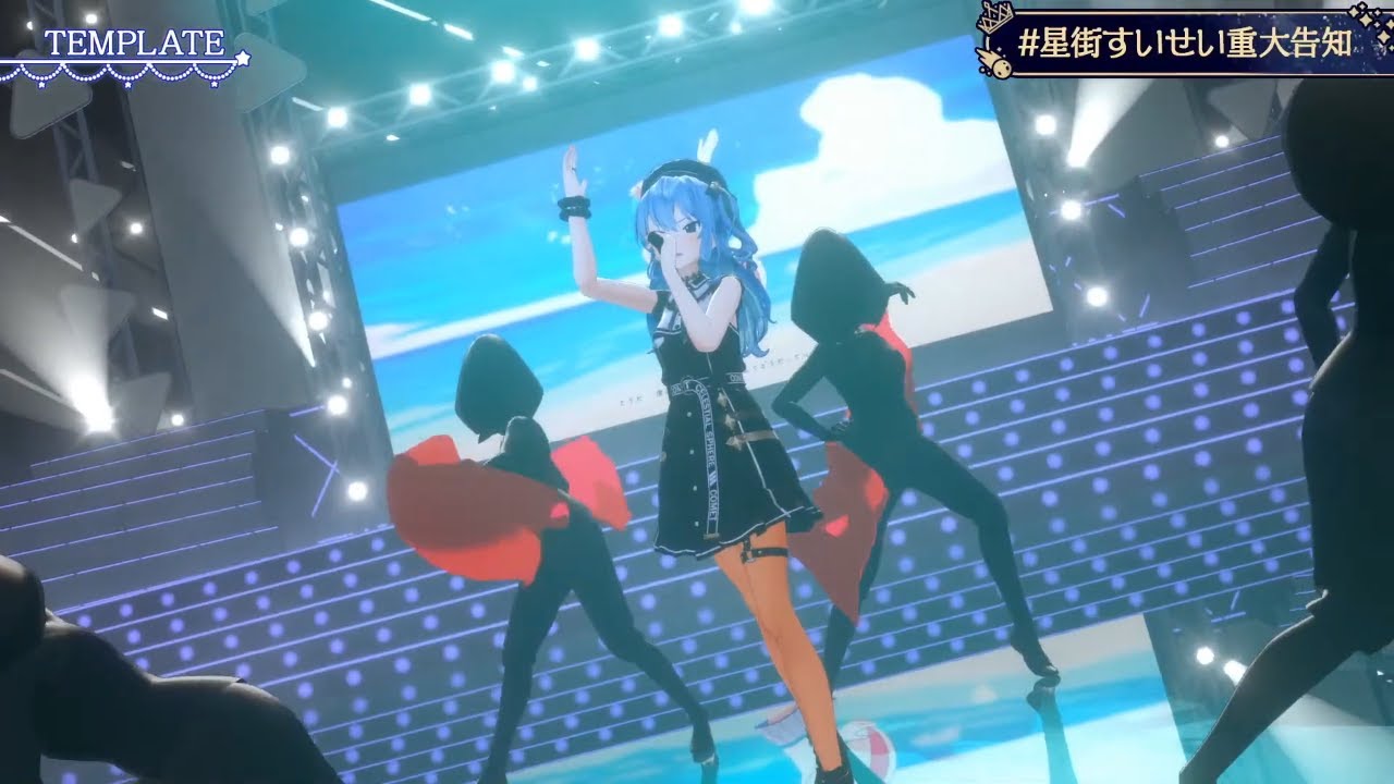 [Hoshimachi Suisei] [3D, Original] - TEMPLATE