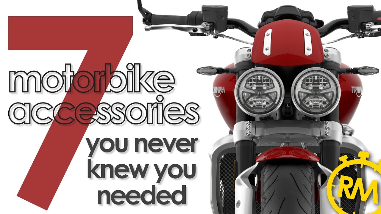 7 CHEAP Motorcycle ACCESSORIES You Never Knew You Needed  [QuickTest#10]