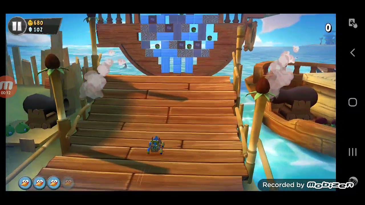 Angry Birds Go - Pirate pig attack