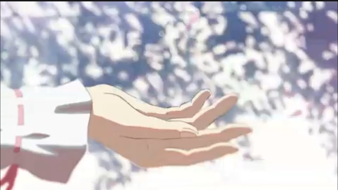amv - 5 сантиметров в секунду||Земфира-Блюз speed up