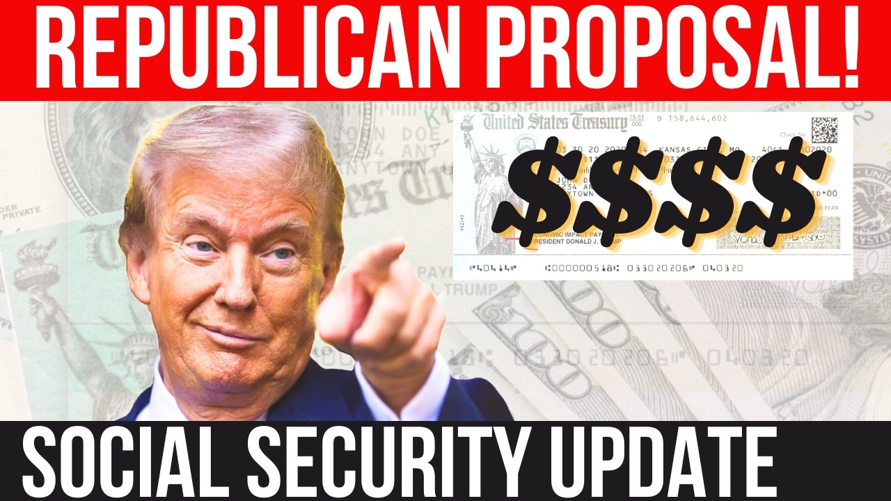 NEW REPUBLICAN SOCIAL SECURITY PROPOSAL!  SSA SSI SSDI Payments | Social Security Update