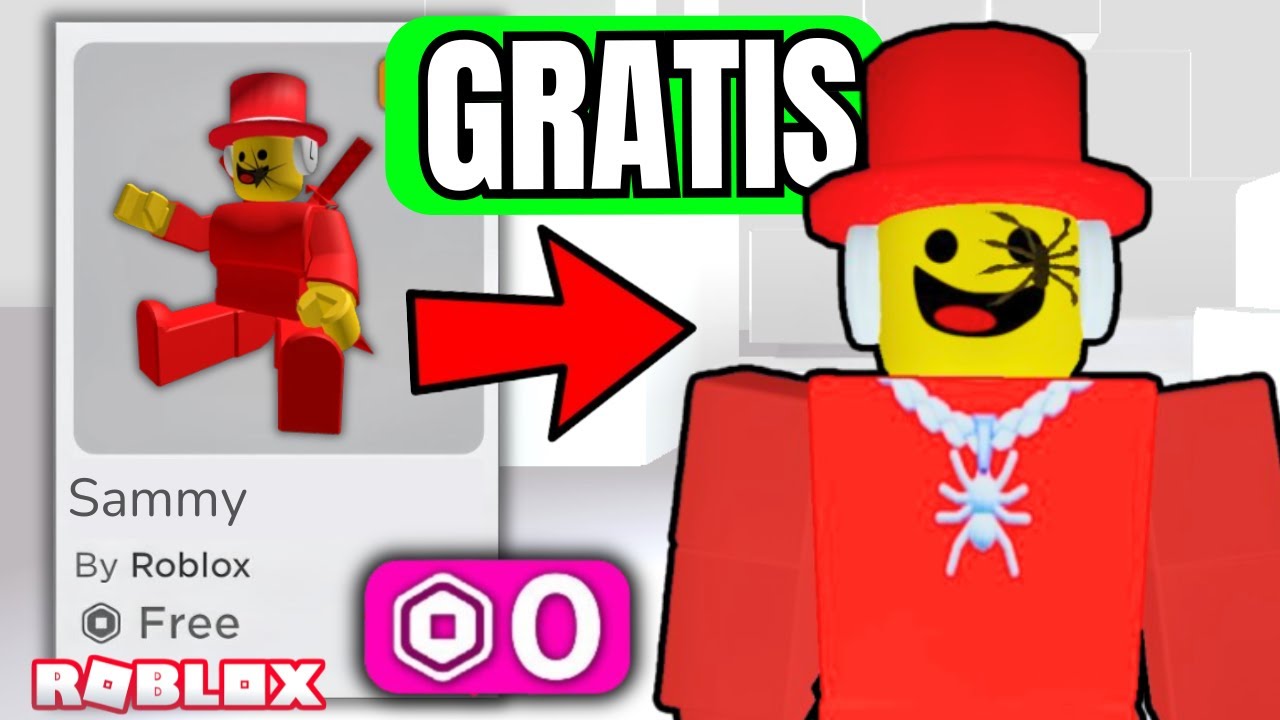 CONSIGUE A SAMMY AVATAR GRATIS EN ROBLOX
