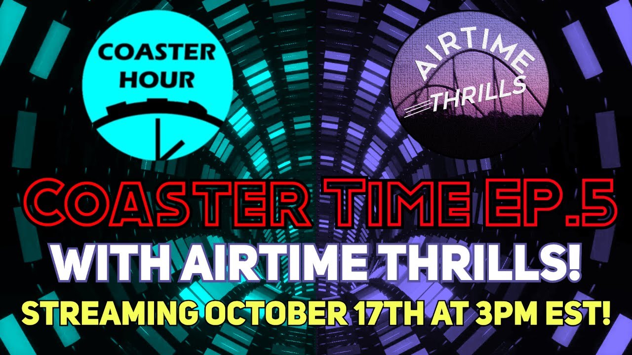 Coaster Time #5 with Airtime Thrills | Coaster Hour Livestream | Airtime Thrills