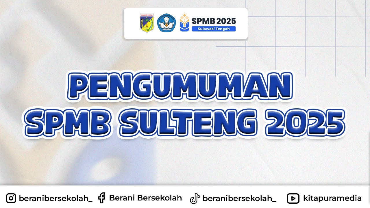 BERANI BERSEKOLAH - Pengumuman SPMB 2025