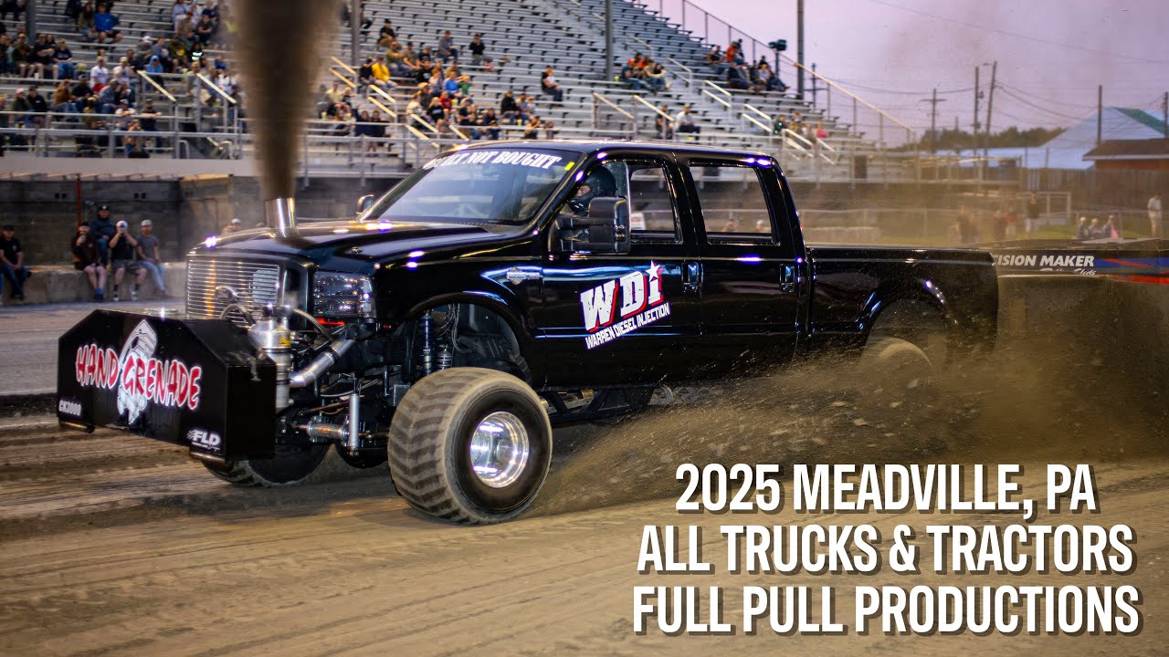 All Trucks and Tractors from Meadville June 7 2025