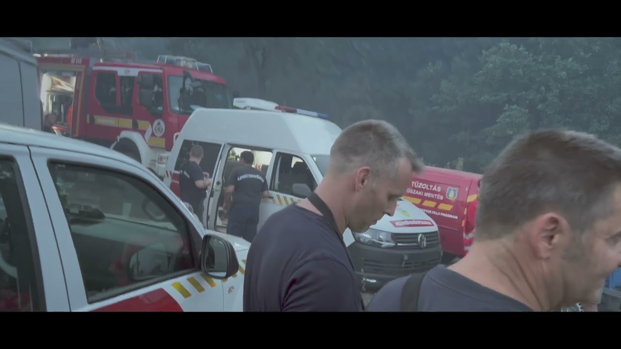 Mecseki V/K fokozatú tűzeset, légi oltással