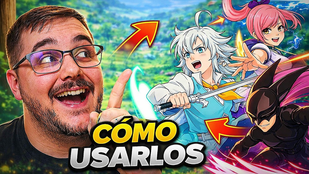 Gu&iacute;a de Personajes en 7DS Origins Antes de Empezar | C&oacute;mo Funciona Cada Uno