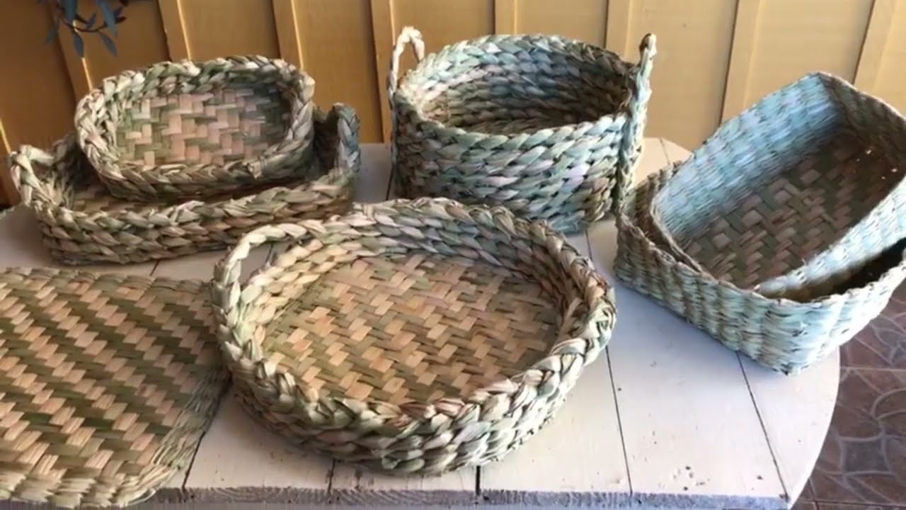 Cesta de taboa