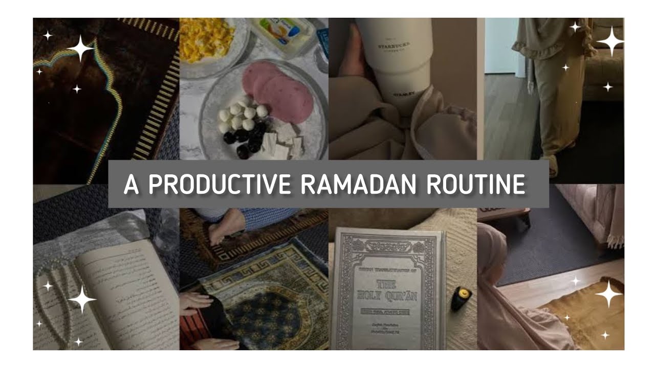 Productive Ramadan Habbits for Muslim girls 🌸📿 #ramadan #mubarak #everyone