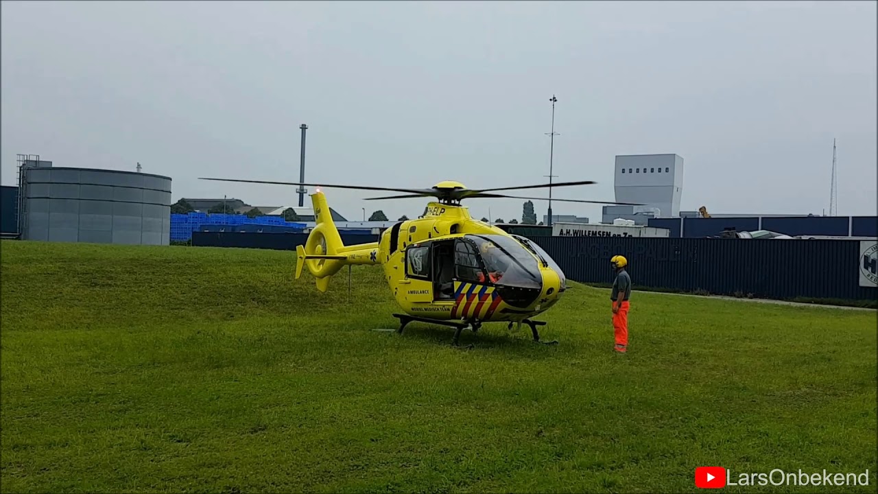 Aankomst en vertrek Lifeliner