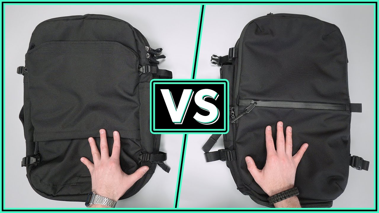 Pakt Travel Backpack Vs Aer Travel Pack 2 Comparison