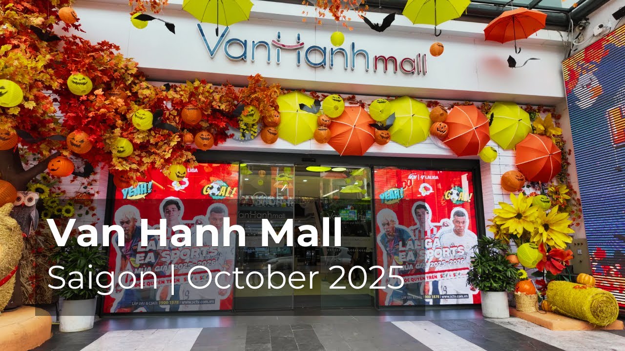 🇻🇳 [4K] Van Hanh Mall Complete Walk | Saigon Shopping Ambience | 29 October 2025