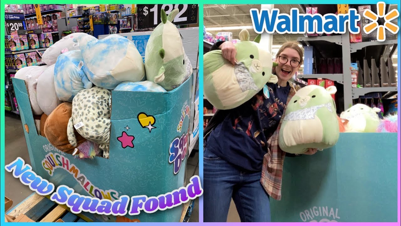 Squishmallow Hunting *NEW* Walmart Squad! | I FOUND PALMER