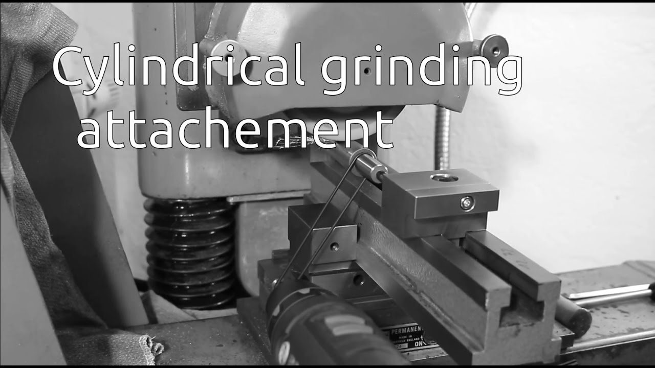 Cylindrical grinding attachement - Part 1