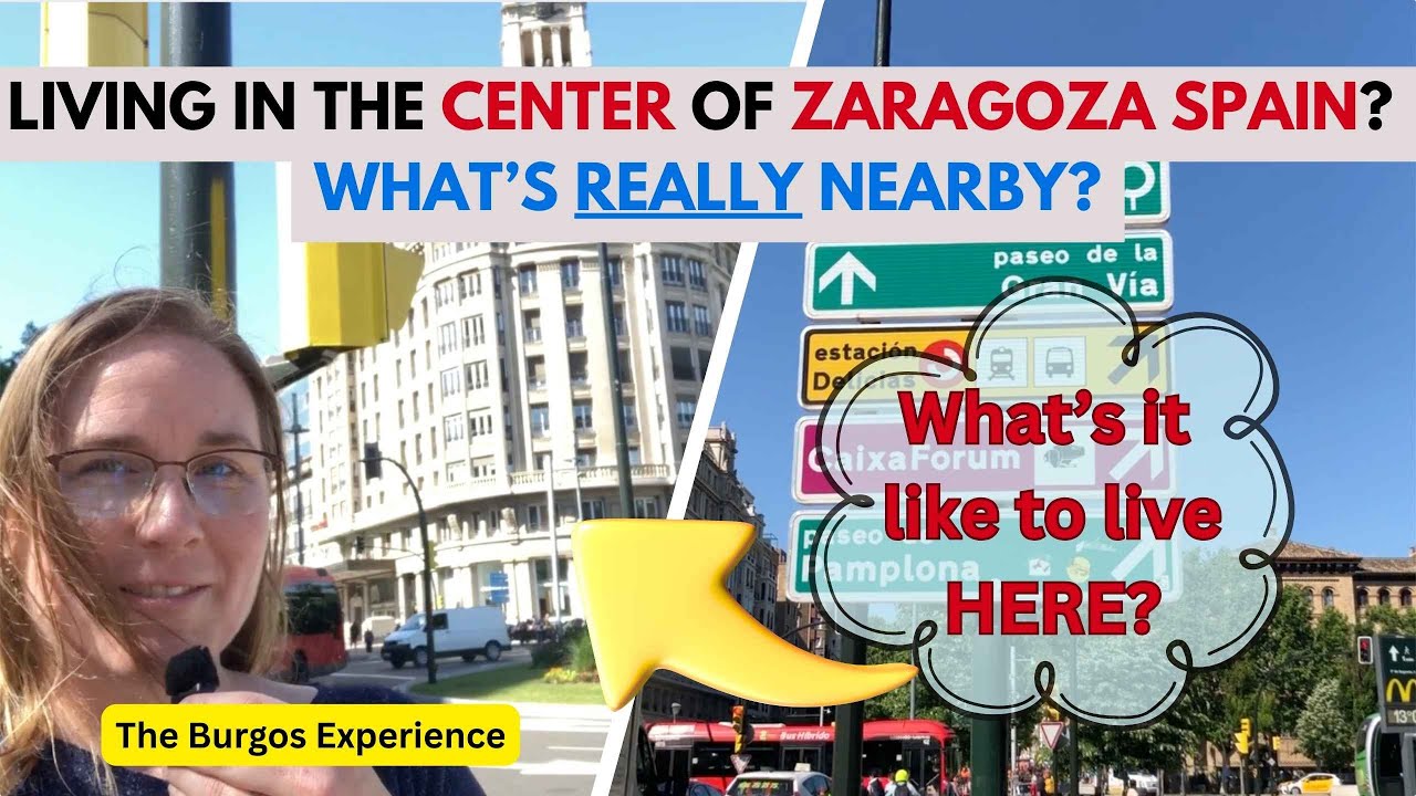 Daily Life in Zaragoza Spain #55: Apartment Livability Tour Central Zaragoza What’s Really Nearby?