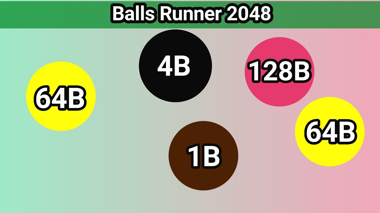 2048 Balls Runner | Ultimate Merging Challenge | Insane Score 128B | Part-2