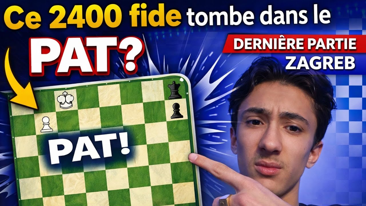 Ce 2400 fide tombe dans le PAT ?? | Ronde 5 Zagreb