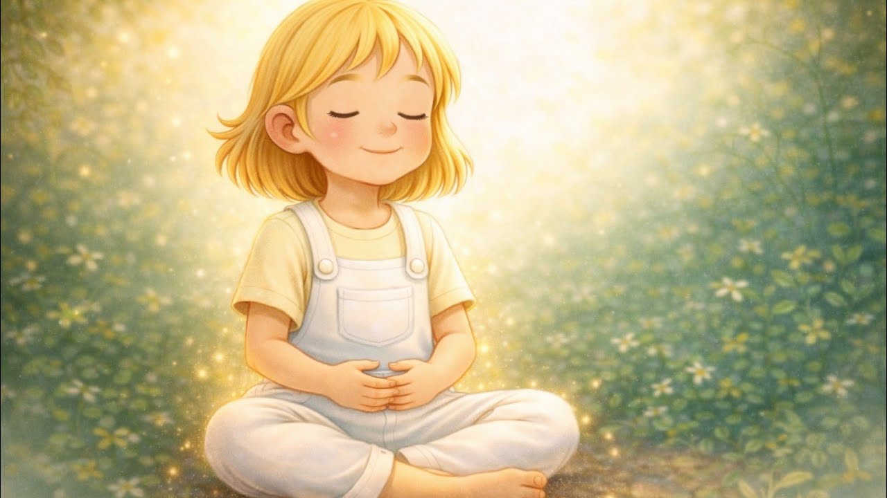 🌬️ Respire – chanson douce pour enfants | Respiration, calme et apaisement