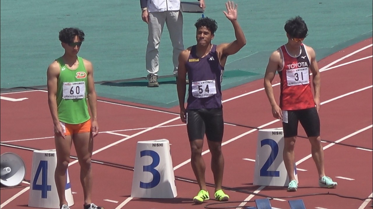 GP チャレンジレース 男子100m 吉岡スプリント出雲陸上206 YOSHIOKA SPRINT