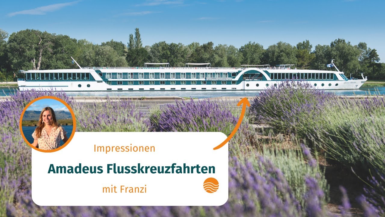 Eleganz auf dem Wasser – Willkommen bei Amadeus Flusskreuzfahrten! ✨