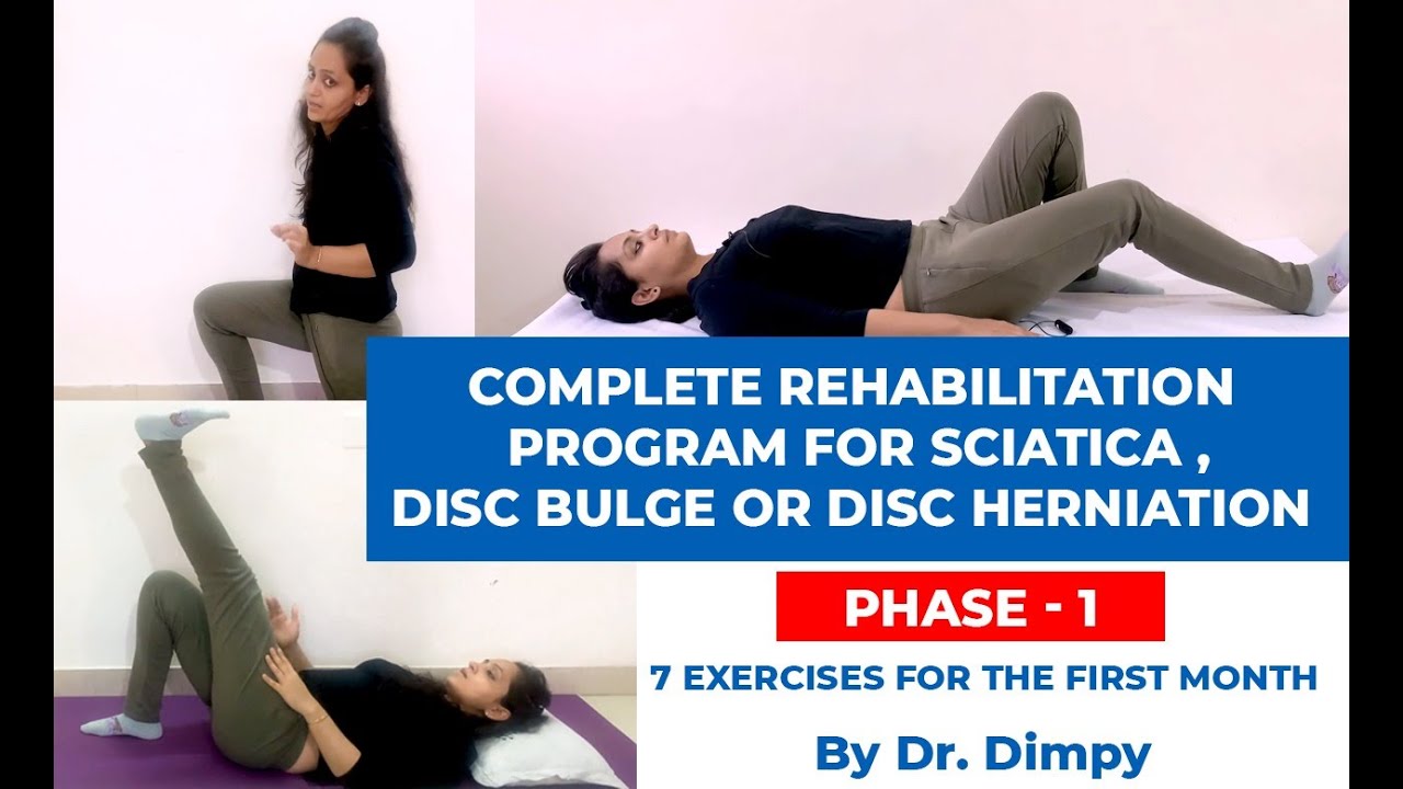 Sciatica Complete Cure | Sciatica Rehab program - Part 1
