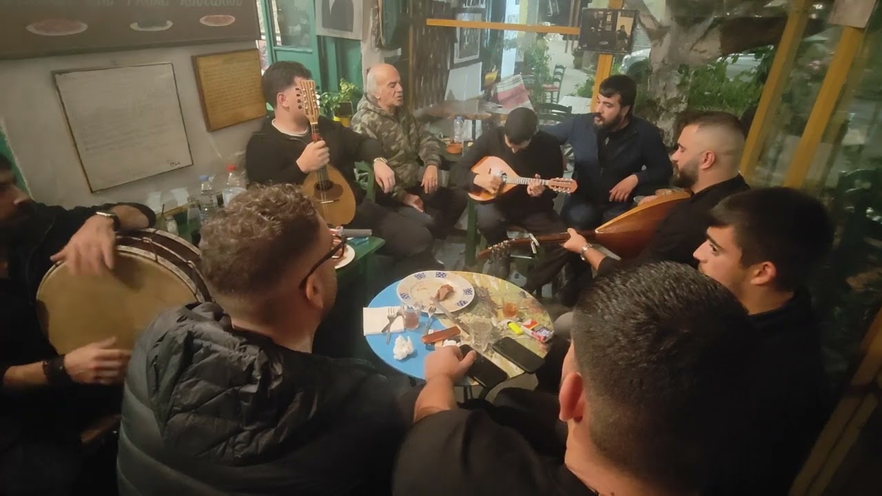 Anogeia. Taverne Nixali Skoulas 