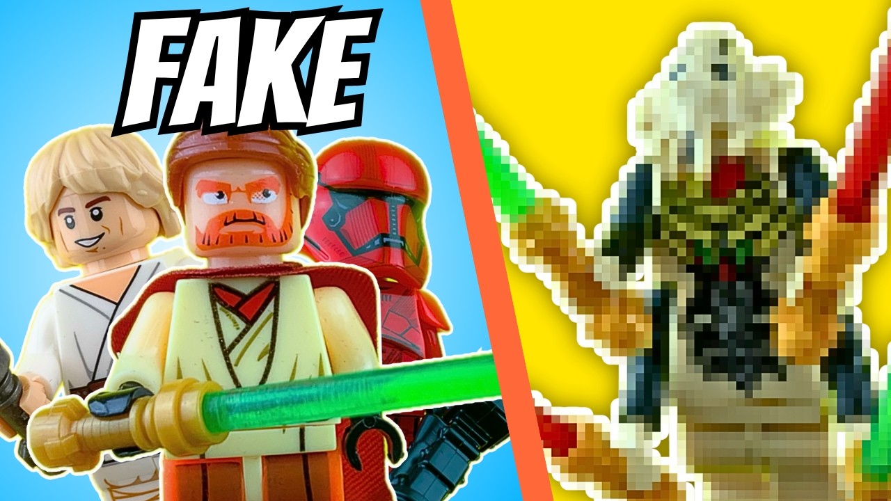 UNBOXING The WORST FAKE Lego SW Figure