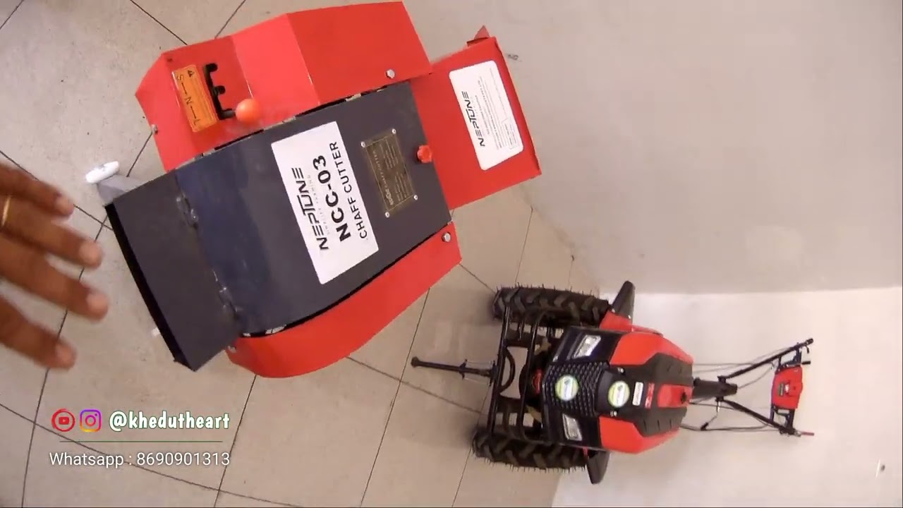 ઘાસ ચારો કાપવા માટે નું મશીન Chaff cutter machine with 3Hp motor subsidie 18000 @khedutheart 
