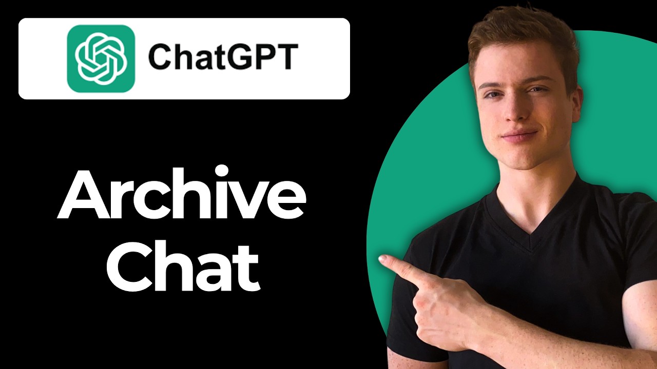 Как заархивировать чат с помощью приложения ChatGPT (пошаговая инструкция)