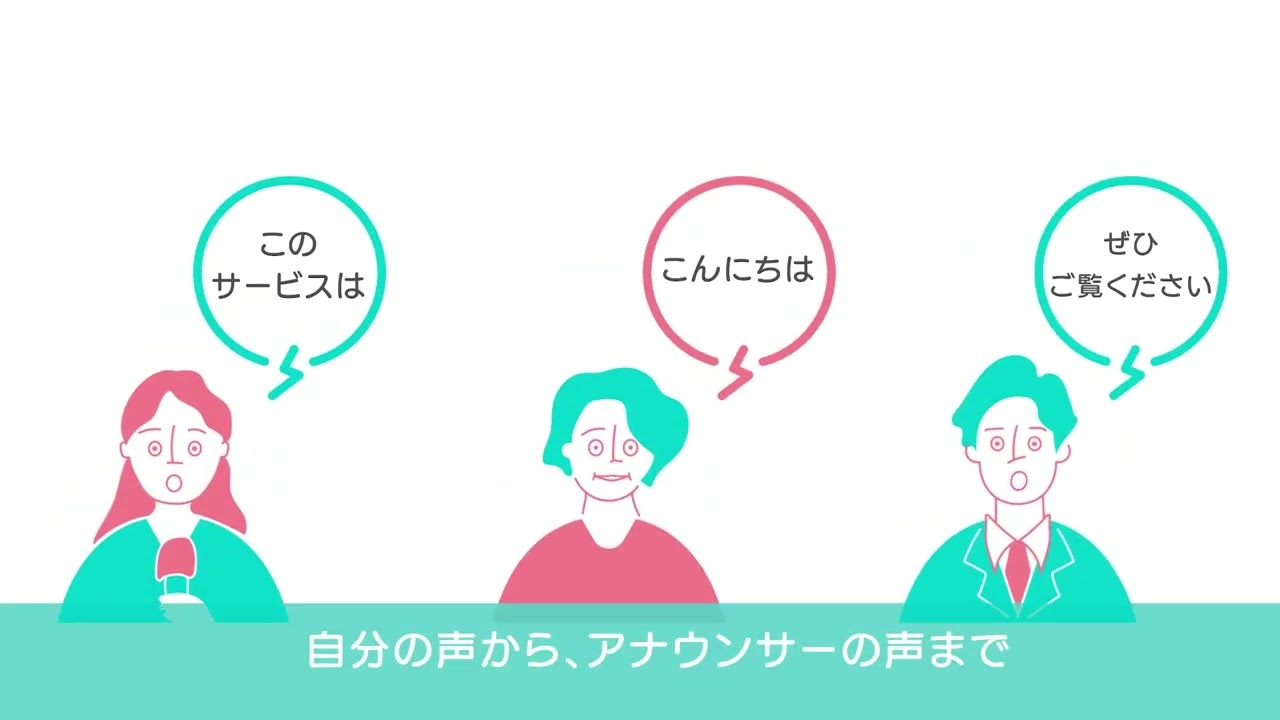 CoeFontサービス紹介動画