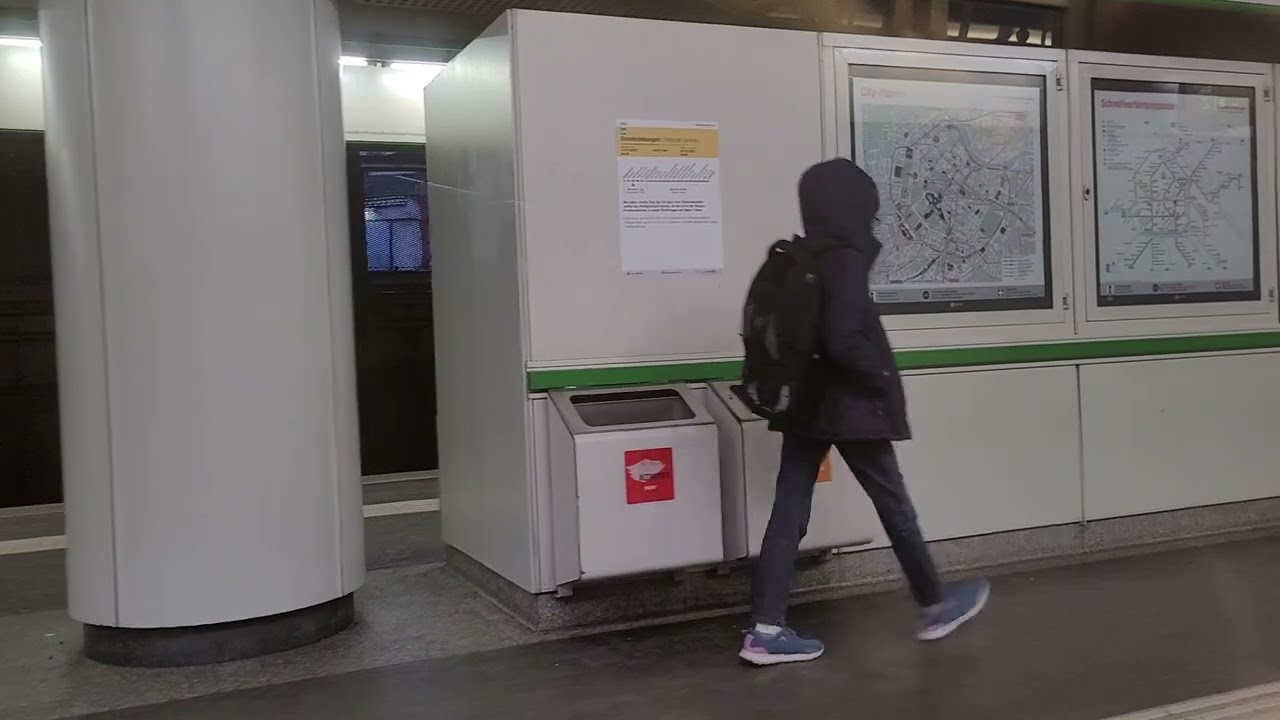 U4 Mitfahrt Heiligenstadt nach Schottenring (U-Bahn Wien Siemens/Bombardier Type V/v)(20.01.2025)