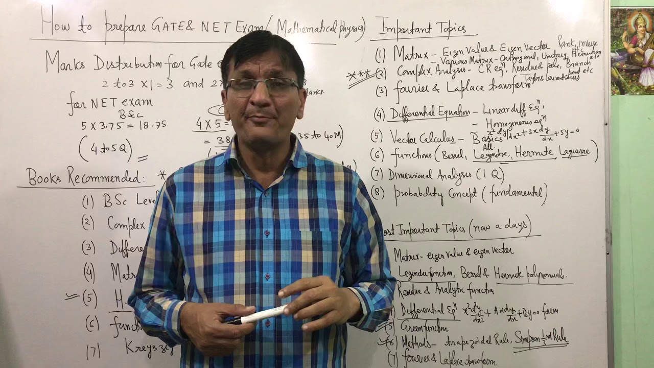 Best Mathematical physics preparation strategy forGATE and NET exam