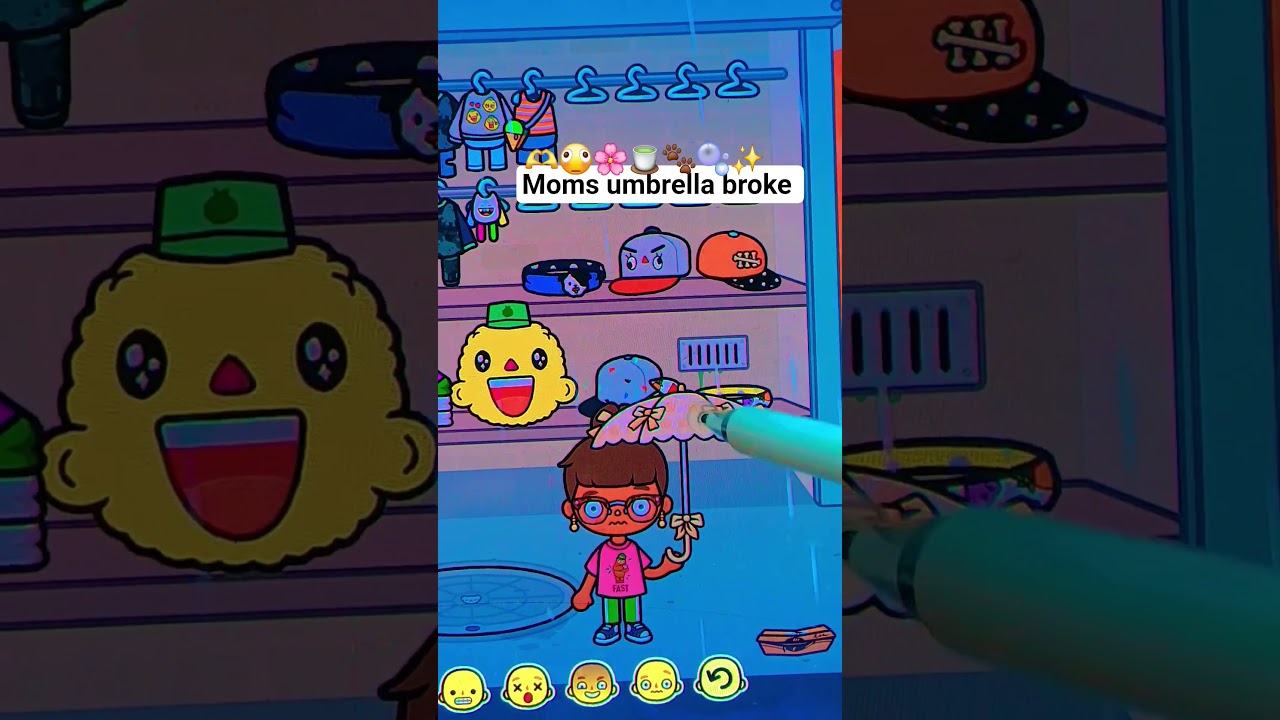 Mom's Umbrella Broke! ☔💔 What Happened? | Toca Boca #shorts
